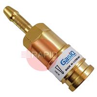 30100865 GasiQ Argon/Mix Female Quick Connector. 6.3mm