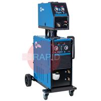 3400000002 Miller BlueFab S400i Water Cooled Multiprocess Welder Power Source, w/ Running Gear - 400v, 3ph