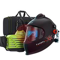 4550.682 Optrel Panoramaxx Pure Air L Black Passive Laser Helmet and e3000X PAPR System