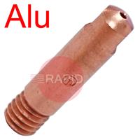 Binzel-M6-AluTip-25 Binzel MB15 M6 Contact Tip for Aluminium, 0.8mm - 1.2mm, 25mm Long