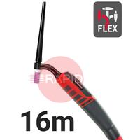 CK-EDS230F16 CK Diamond EDS 230FX Flex Head Water Cooled Tig Torch, 16m