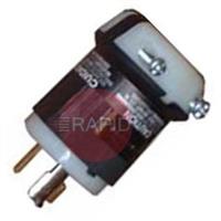 CON03110 3 Pin Straight Pin Plug (C/W 2Mtr Lead)