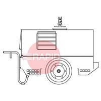 CTM300 MOSA Wheel Kit Suitable for TS 300 Diamond & TS 300 SXC/EL-EP1