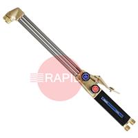 CUTTEX-90 GasiQ Cuttex Flat Handled Cutting Torch For Use With Acetylene or Propane Fuel Gas. 90° Head