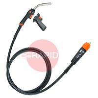 GXE223G5 Kemppi Flexlite GXe K3 223G Air Cooled 200A MIG Torch, w/ Euro Connection - 5.0m
