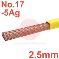 RO1825XXXAg SIF Sifcupron No 17-5Ag, 2.5mm Diameter, EN 1044: CP104, BS: 1845 CP4