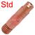14010073  Binzel M6 Contact Tip 1.0mm Dia 25mm Long Standard -MB15
