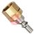 30100110  GasiQ Argon/Mix Male Quick Connector with Nut. G3/8