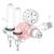 GASIQ-VVC  GasiQ TIGEX II Argon/Mix Side Entry Regulator. 34Lpm. G5/8