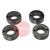 4017216  PATON V-Groove Feed Roller Set of 4 – Solid Wire: 1.4 - 1.6mm (4 Roll Drive)