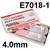 511536  Lincoln Electric Conarc 49C SRP Low Hydrogen Electrodes 4.0mm Diameter x 450mm Long. 16.0kg Carton (8 x 2.0kg 28 Rod Packs). E7018-1 H4R