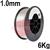 907716002WP  1.0mm Aluminium MIG Wire, 6Kg Reel, ER5356