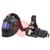 790186021  Kemppi Zeta Fresh Air W201 Auto Darkening Welding Helmet & RSA 230 Respirator System, Shades 8-12