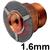 CK-3C332  Tungsten Adapter w/Screens for 1.6mm Gas Saver Spares