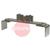 GK-165-217  Gullco Track Mounting Device – 2 Steel Angle Brackets