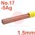 RO1815XXXAg  SIF Sifcupron No 17-5Ag, 1.5mm Diameter, EN 1044: CP104, BS: 1845 CP4