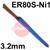 68442  WB Alloys WB6513 Steel TIG Wire, 3.2mm Diameter x 1000mm Cut Lengths - AWS A5.28 ER80S-Ni1, 5Kg Pack