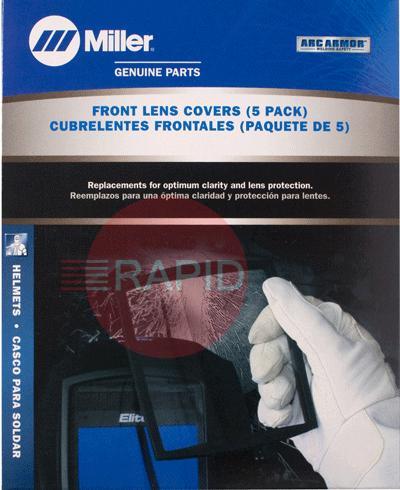 216326  Miller Front lens cover Pack of 5 (144 x 120)