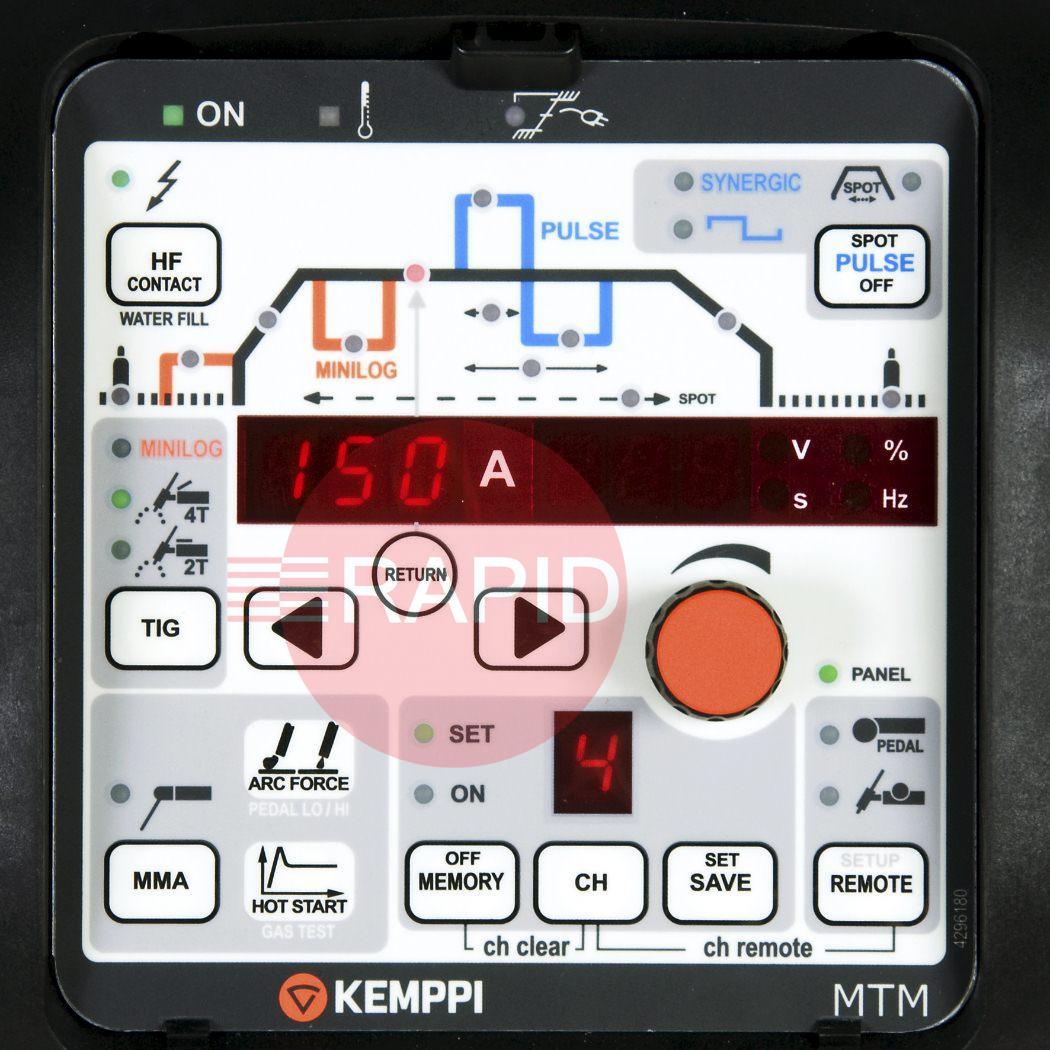 6116010  Kemppi MTM Function Panel