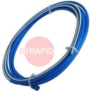 BL-Blue-St-0.6-0.9  Binzel Blue PVC Coated Liner for Hard Wire, 0.6mm - 0.9mm (3m - 5m)