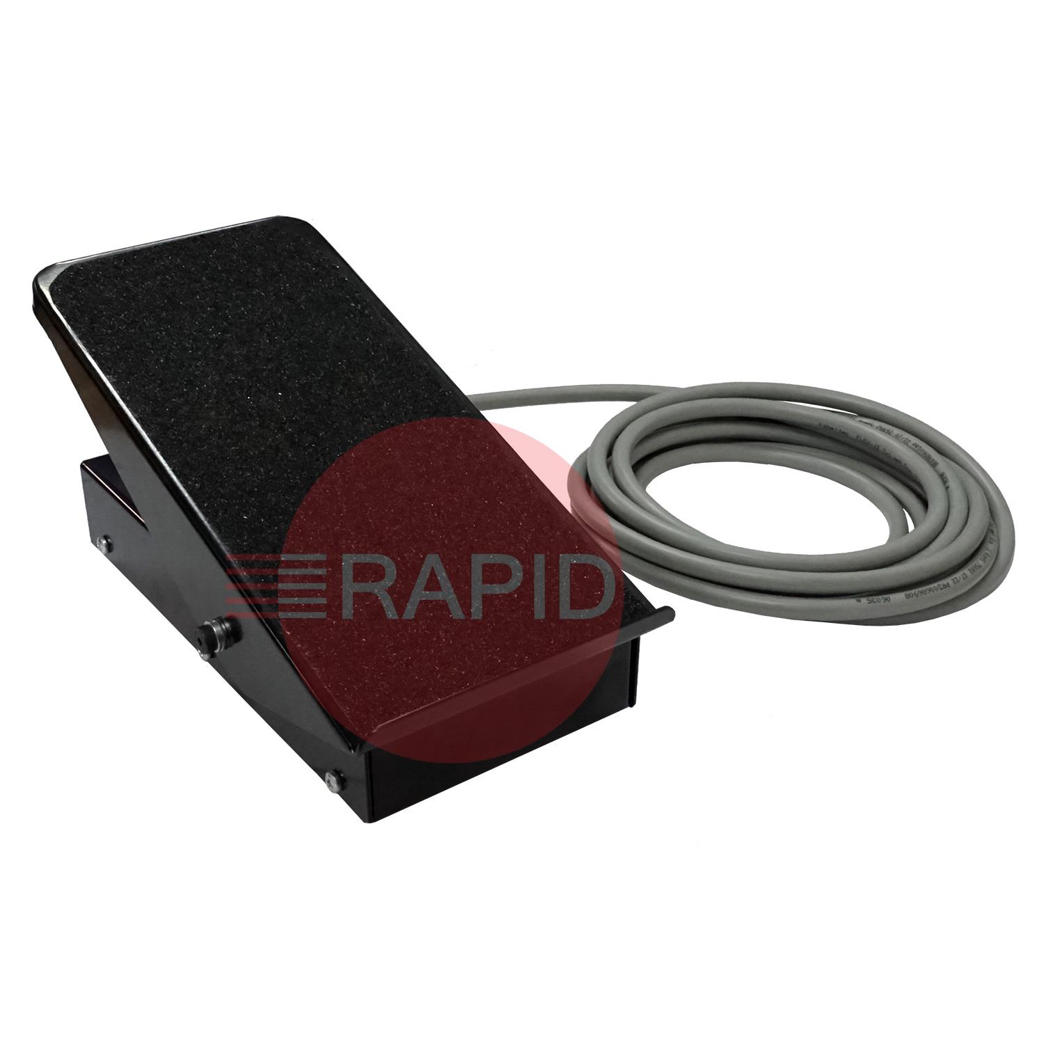 FSWECO1  WECO Footpedal c/w 6 Pin Amphenol Connector