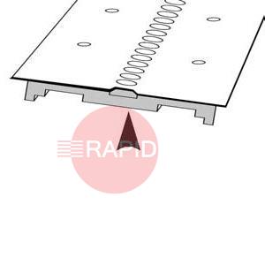 GK-192-F-057  Gullco Aluminium Flexible Track Stiffener