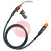 GXE403GMN35  Kemppi Flexlite GXe K3 403GMN Air Cooled 400A MIG Torch, w/ Multi-Neck System & Euro Connection - 3.5m