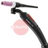 TX225GFL4  Kemppi Flexlite TX K5 225GFL Air Cooled 220 Amp Tig Torch, with Rotate & Lock Neck (Without Consumables) - 4m, 7 Pin