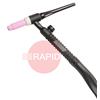 W000278880  Lincoln WTT2 17V Gas Valve TIG Torch, 4m with 9mm Connection